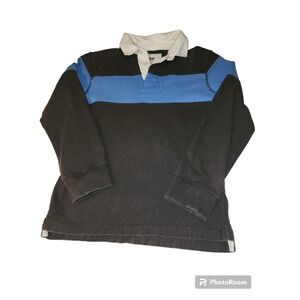 Urban Pipeline Rugby Shirt Long Sleeve Color Block Casual Top Medium‎